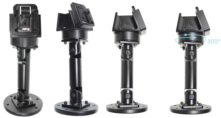 Brodit 215523 Sockelhalterung 6" schwenkbar