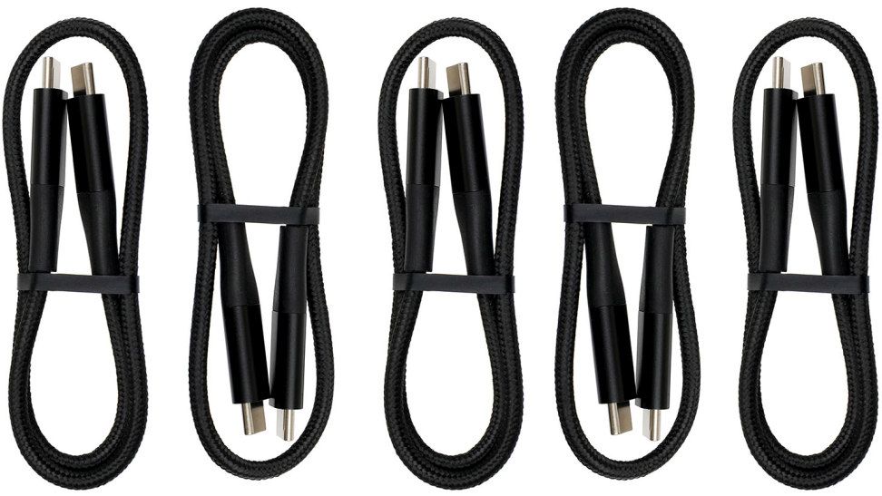 Brodit 217152 USB-C zu USB-C Ladekabel Set
