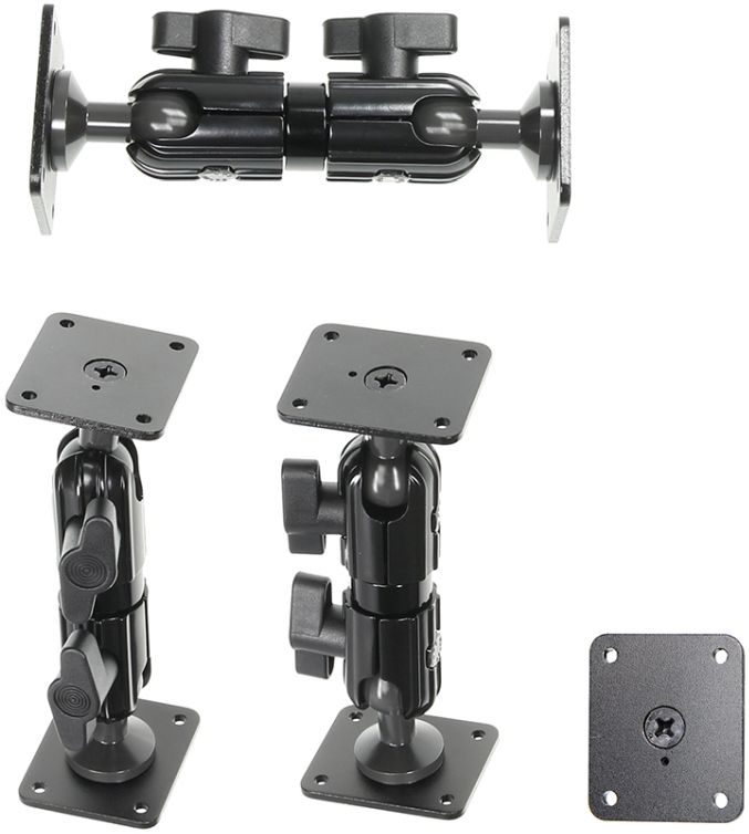 Brodit 202016 Pedestal Mounts Sockelhalterung 5"