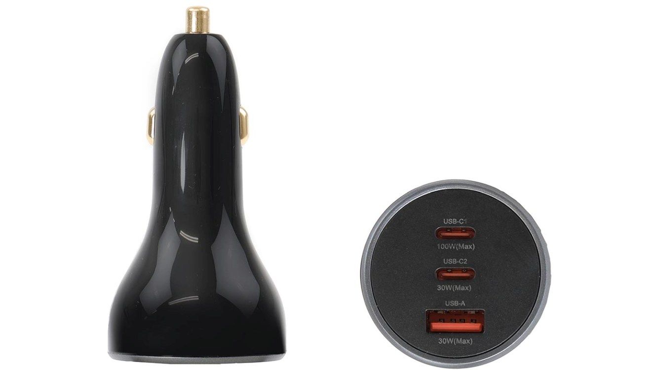 Brodit 217190 Zigarettenanzünder USB-C Adapter