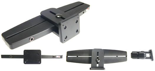 Brodit 811070 Kopfstützenhalter für Tablets
