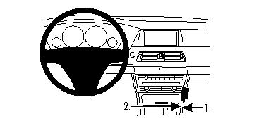 Brodit 834423 Autohalterung BMW 5-series GT F07