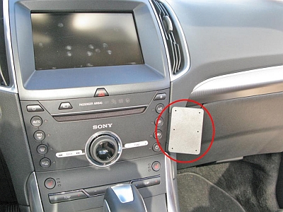 Brodit 855146 support Ford S-Max année 16-, Angled mount