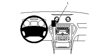 Brodit 854055 support voiture Ford Mondeo