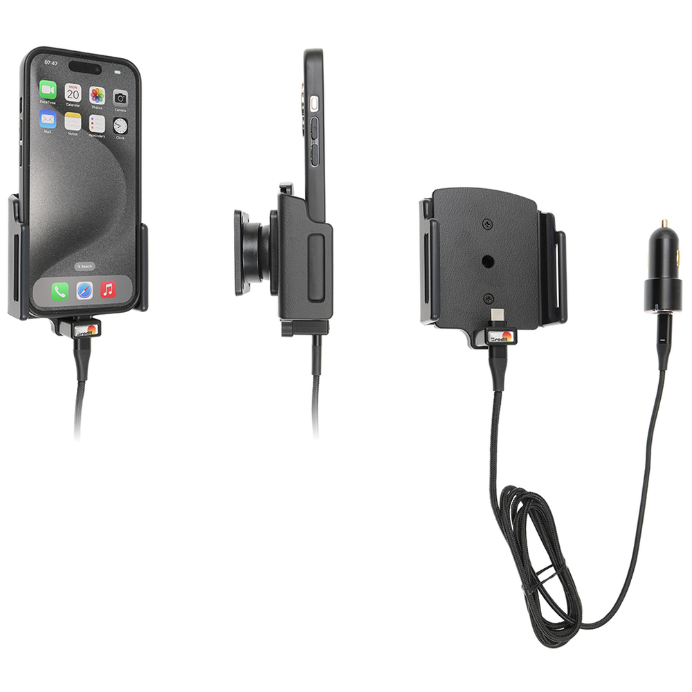 Brodit 721376 Autohalterung Apple, iPhone 15-17 & 15-17 Pro