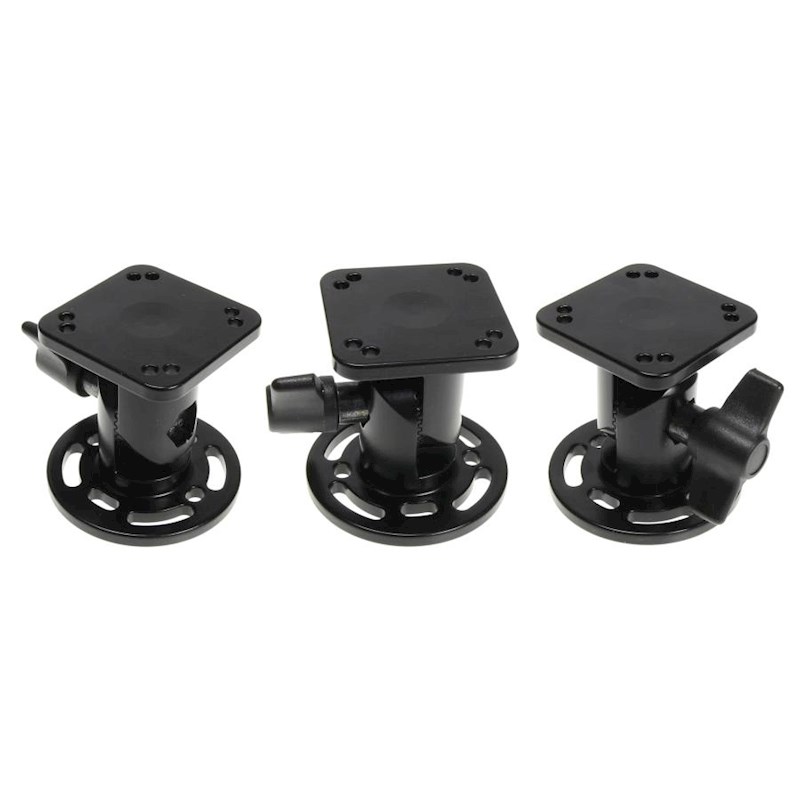 Brodit 215836 Support de socle avec écrou à oreilles