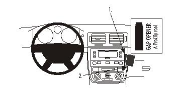 Brodit 853640 Autohalterung Chevrolet Cobalt