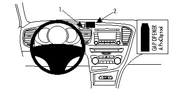 Brodit 854641 Autohalterung Kia Optima