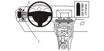 Brodit 803443 Autohalterung Opel Astra