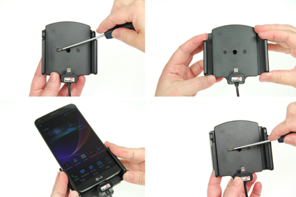 Brodit 521630 support appareil Micro-USB