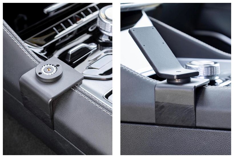 Brodit 836288 support voiture Jeep Grand Wagoneer, 26- fixation console centre