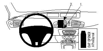 Brodit 854390 Autohalterung Renault Scénic