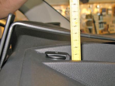 Brodit 855135 support VW T6 Transporter/Pickup année 16-, Center mount