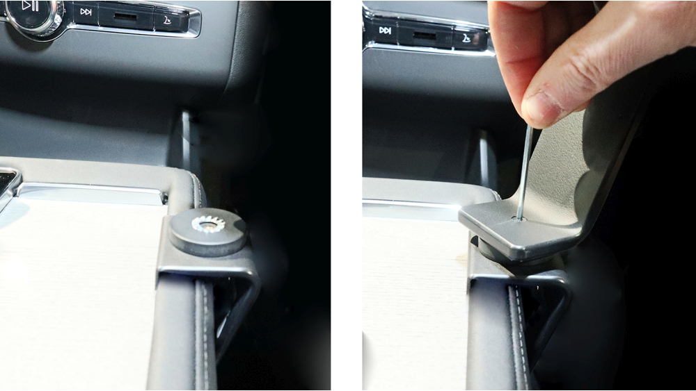 Brodit 836174 support voiture Volvo XC90, 25- fixation console centre