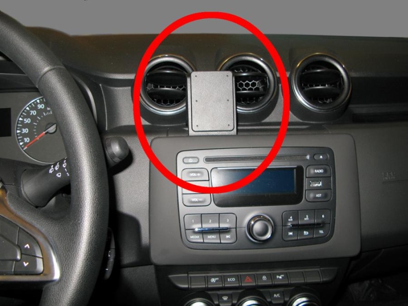 Brodit 855395 support Dacia Duster année 18-, Center mount