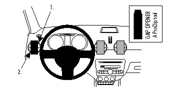 Brodit 804816 Autohalterung Audi A1