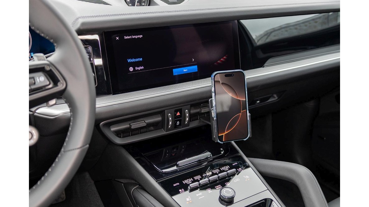 Brodit 856137 Autohalterung Porsche, Cayenne 25-, an der Mittelconsole, Center mount