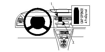 Brodit 854127 support voiture Citroen C4