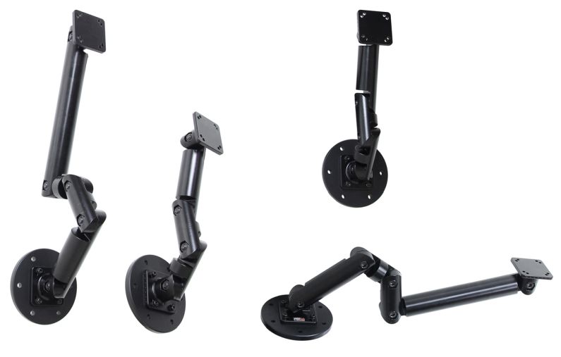 Brodit 215515 Support de socle - Rallonge 2"