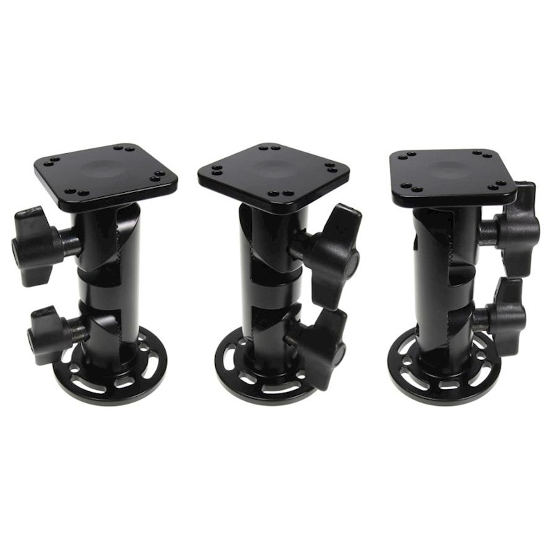 Brodit 215837 Support de socle avec écrou à oreilles