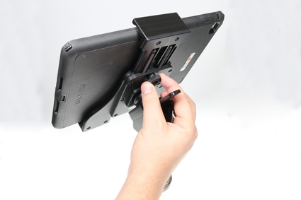Brodit 215856 Tablet Halter mit Säulenhalterung