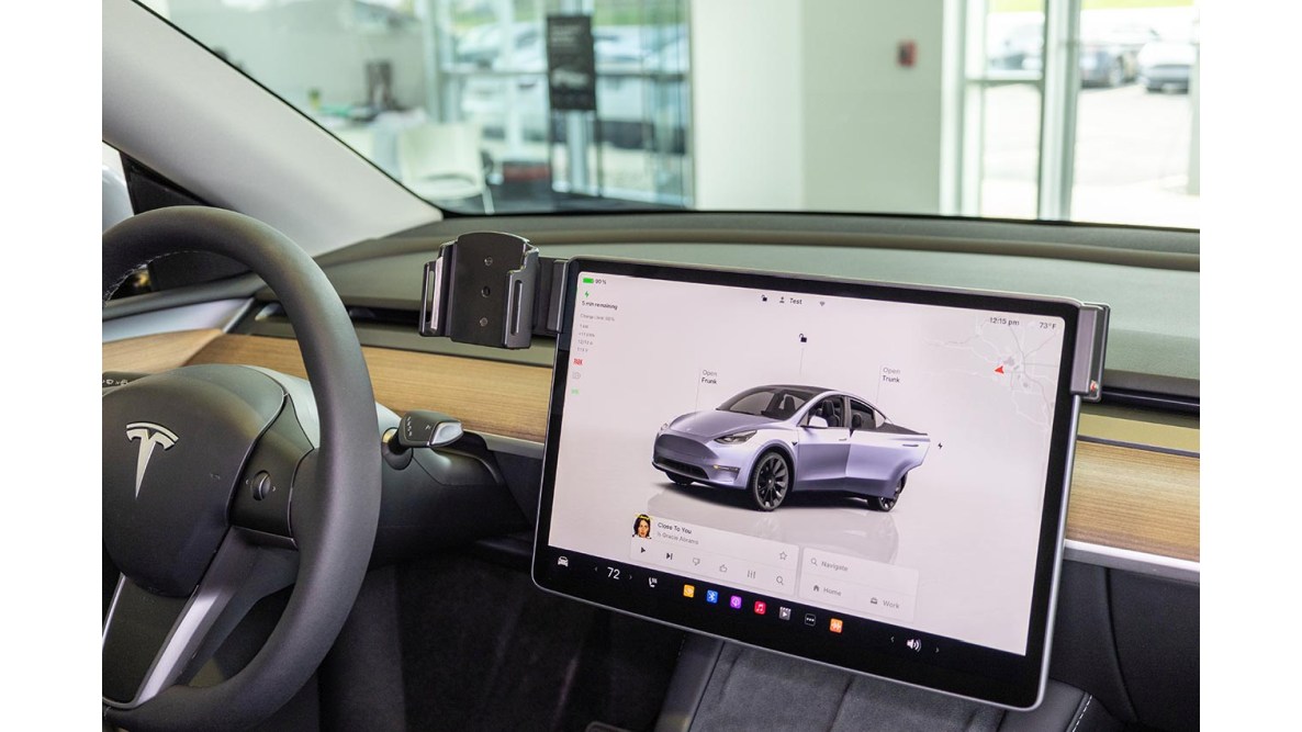 Brodit 856208 support voiture Tesla Model Y/Y Juniper, 25½- fixation à la console
