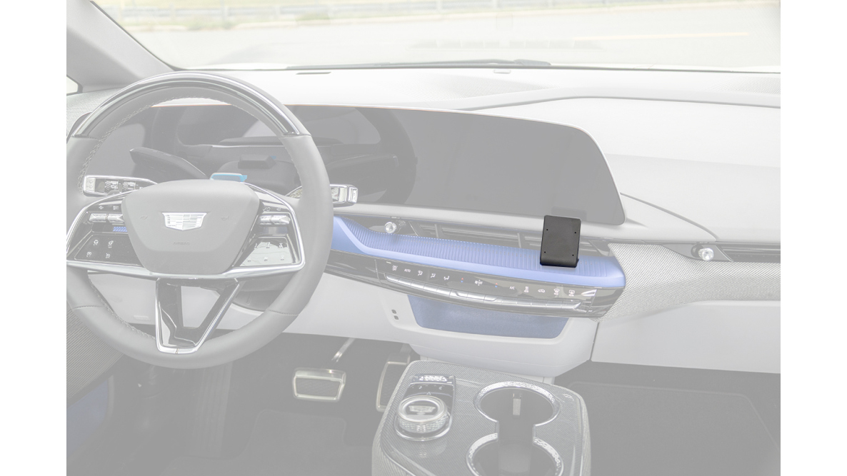 Brodit 856230 Autohalterung Cadillac, Optiq 25-, an der Mittelconsole, Center mount