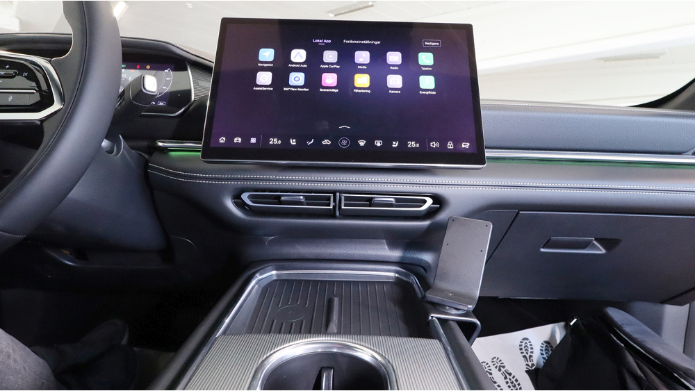 Brodit 836244 Autohalterung Mazda, 6e 25-, an der Konsole abgewinkelt, Console mount