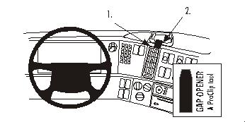 Brodit 853136 support voiture Volvo FH/FM/NHseries
