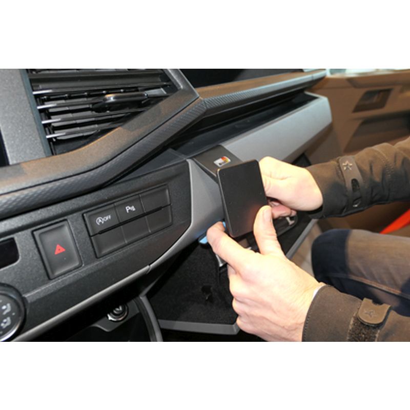 Brodit 855588 support VW T6.1 Transporter/Pickup année 20-, Angled mount