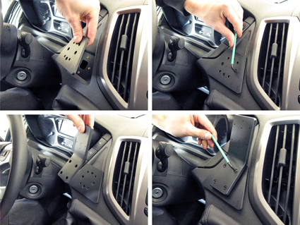 Brodit 213509 Autohalterung Ford Transit