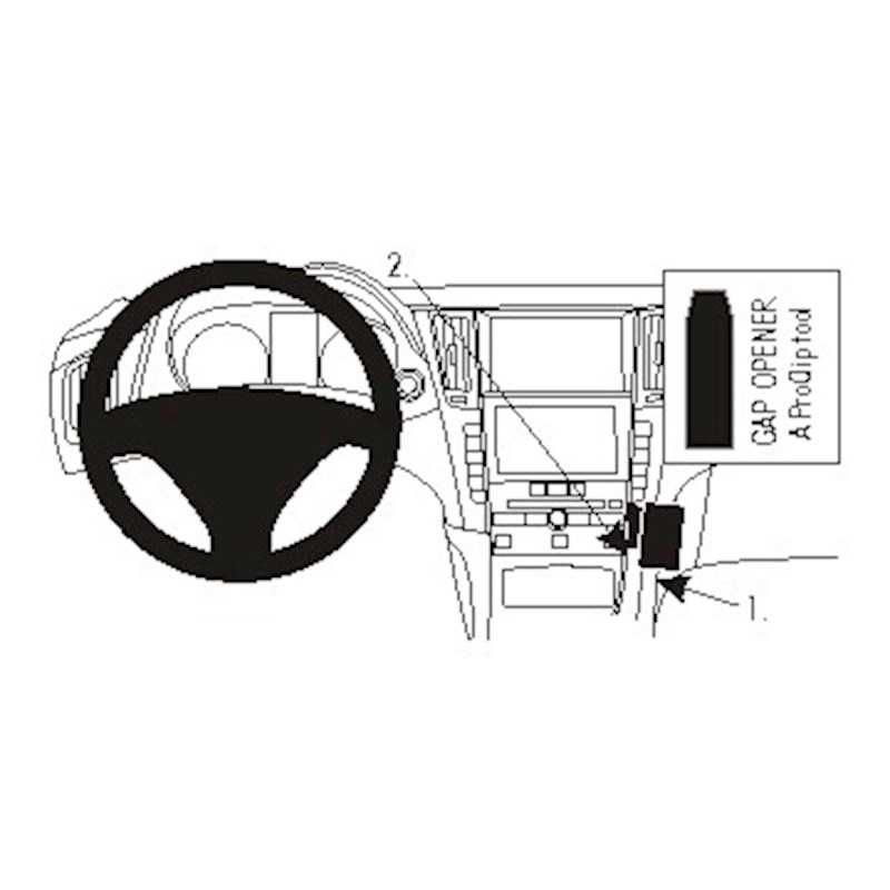 Brodit 854964 Autohalterung Infiniti Q60 16-