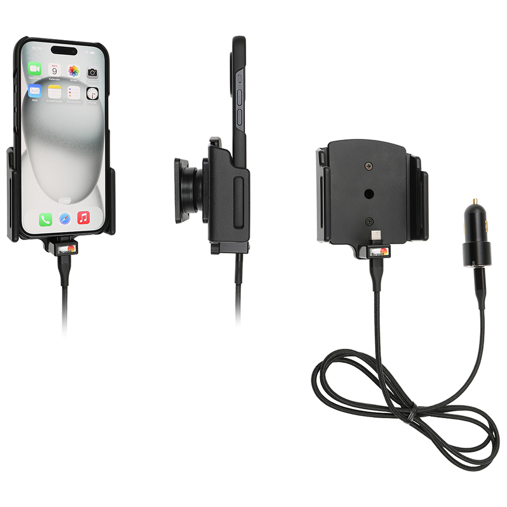 Brodit 721370 Autohalterung Apple, iPhone 15-17 & 15-17 Pro