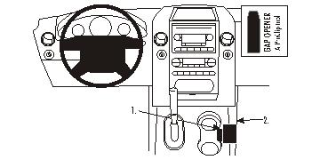 Brodit 833548 Autohalterung Ford F-Series 150
