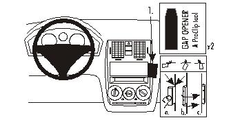 Brodit 853140 Autohalterung Hyundai Getz