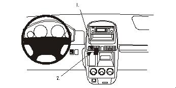 Brodit 853058 Autohalterung Honda CR-V