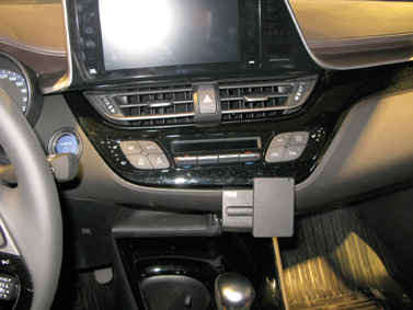 Brodit 855288 support Toyota C-HR année 17-, Angled mount