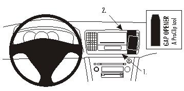 Brodit 853350 support voiture Subaru Legacy