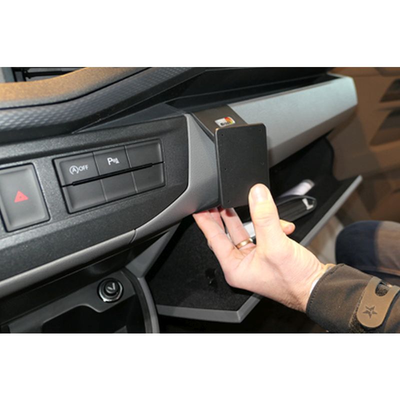 Brodit 855588 support VW T6.1 Transporter/Pickup année 20-, Angled mount