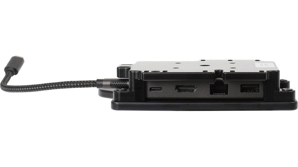Brodit 217042 USB-C, 8 in 1 Hub mit Halterung