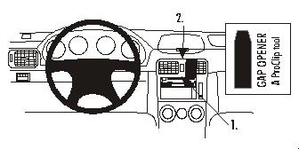 Brodit 853138 support voiture Subaru Forester