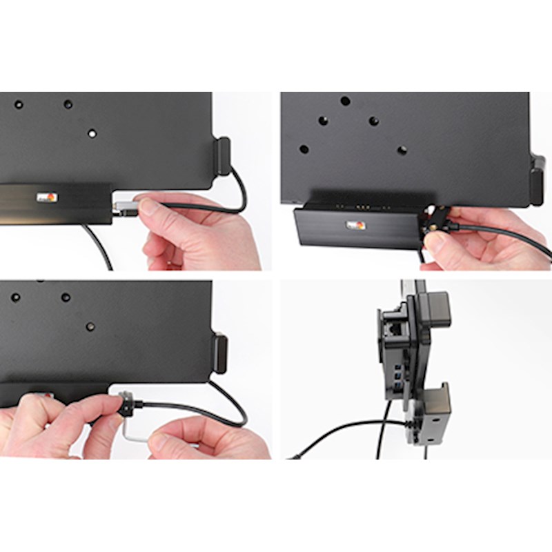 Brodit 216267 USB-Hub für Samsung Galaxy Tab Active Halterungen