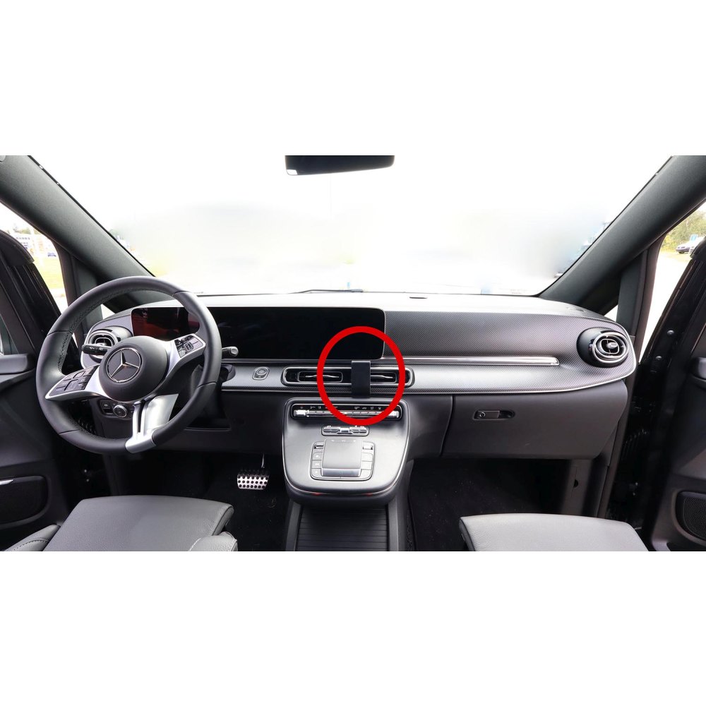 Brodit 856043 support voiture Mercedes Benz V-Class, 25-, fixation à la console