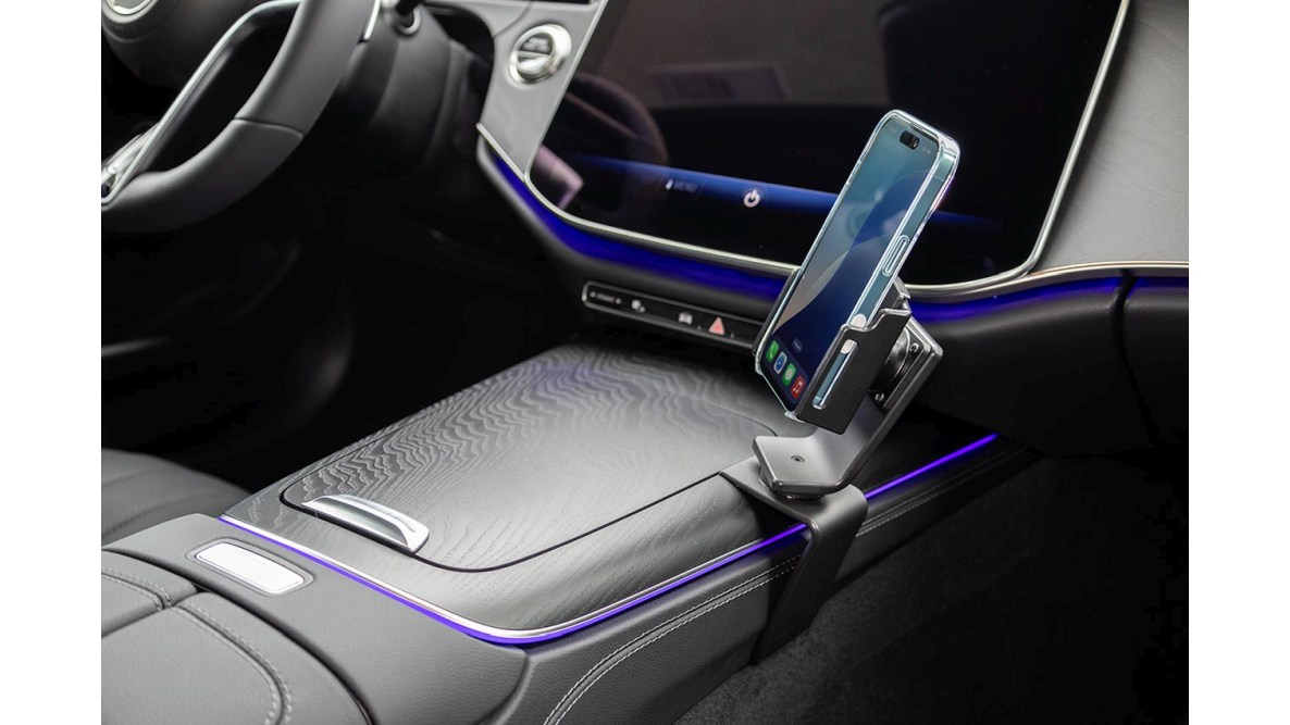 Brodit 836135 support voiture Mercedes Benz E-Class, Sedan/Stationwagon, 24- fixation console centre