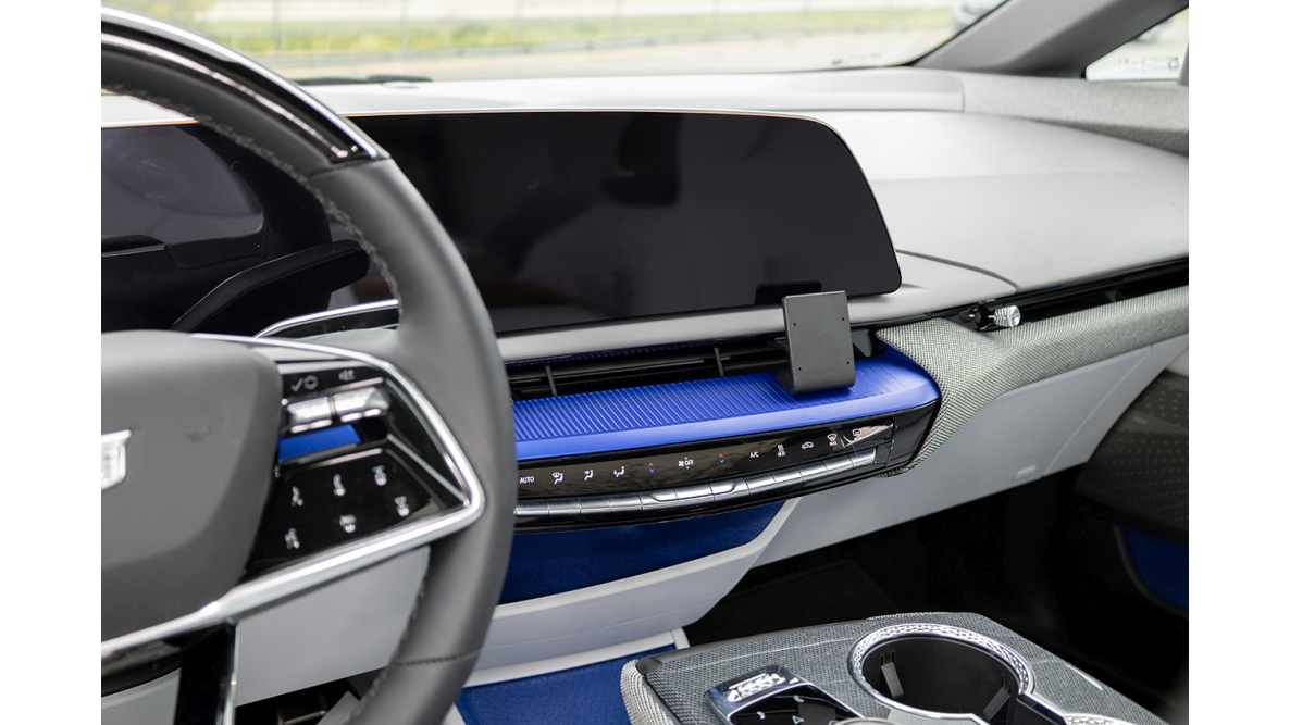 Brodit 856230 Autohalterung Cadillac, Optiq 25-, an der Mittelconsole, Center mount