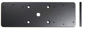 Brodit plaque de montage, 143x50x5 mm, trous AMPS