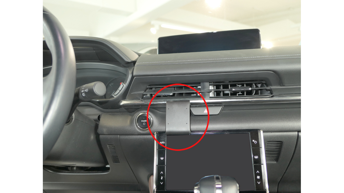 Brodit 855950 Autohalterung Mazda, MX-30 21-, an der Mittelconsole, Center mount