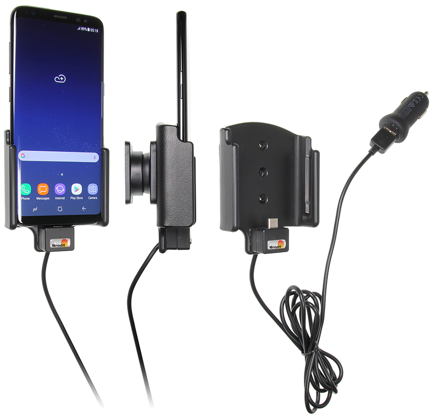 Brodit 521966 support Samsung Galaxy S8 Cig.-Plug