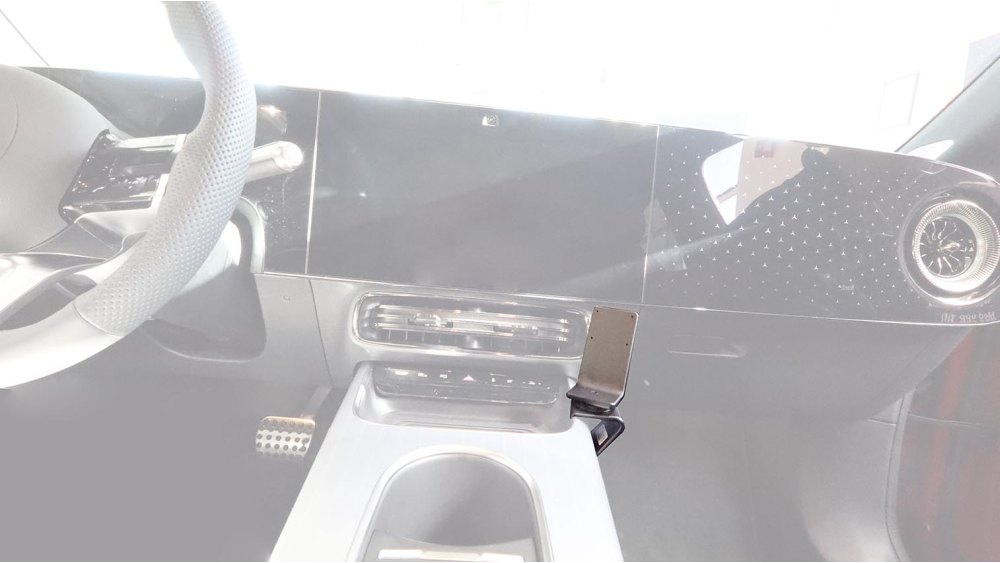 Brodit 836242 support voiture Mercedes Benz CLA-Class, 26- fixation console centre
