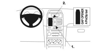 Brodit 852934 support voiture Renault Clio II